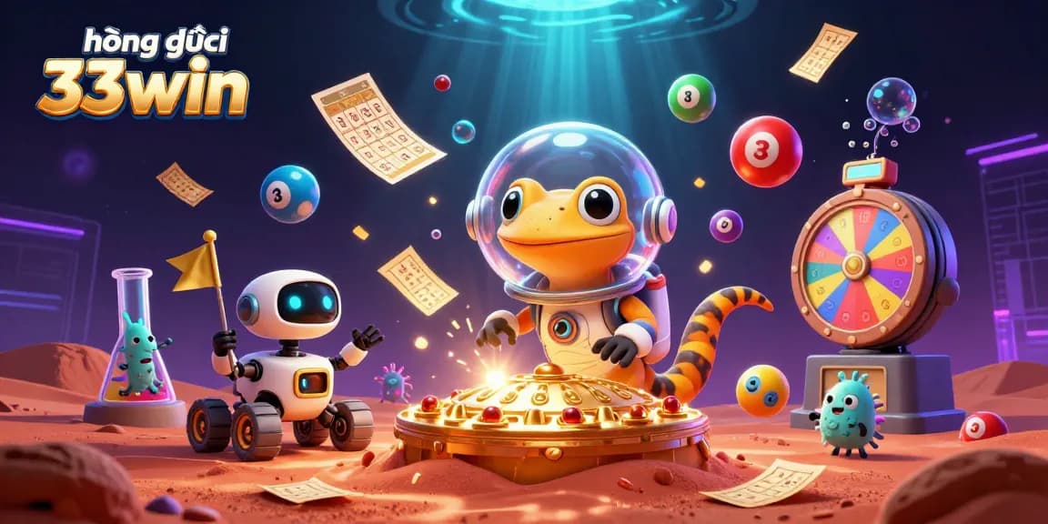 Experience thrilling gameplay and winning strategies with hướng dẫn 33win in this vibrant 3D casino scene.
