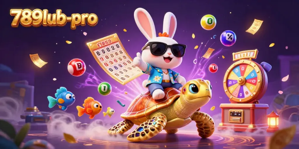 Join the fun with 789lub-pro's vibrant casino scene featuring lucky characters and dynamic game elements.