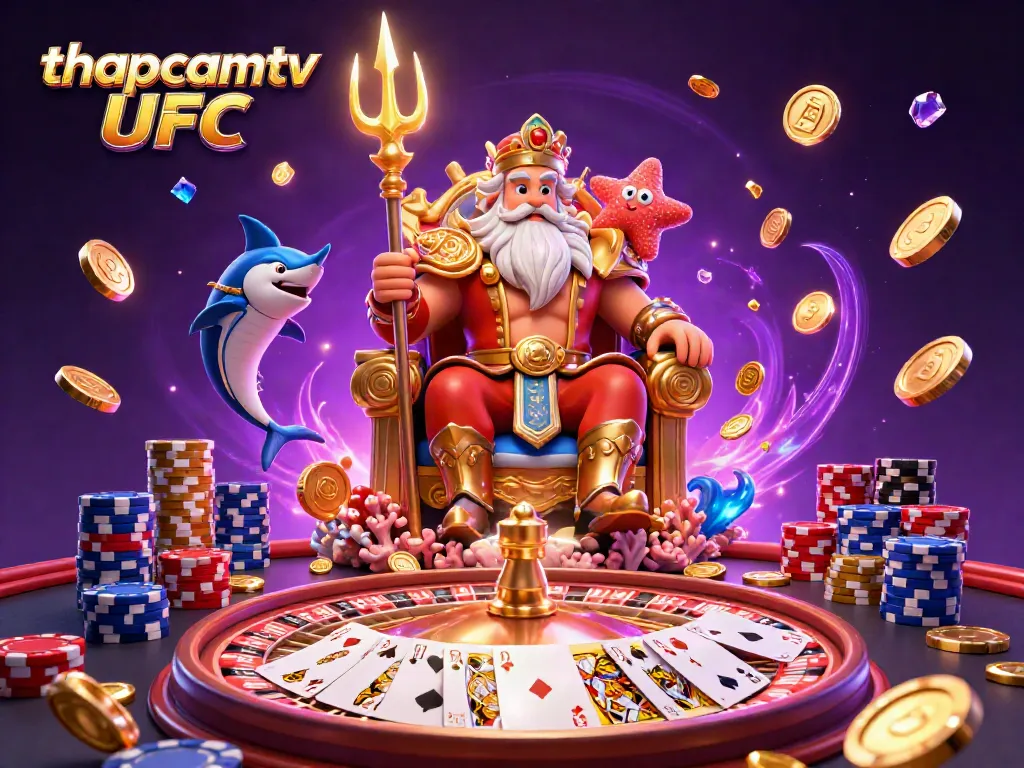 Experience the thrill of thapcamtv ufc with Neptune in a dazzling casino scene.
