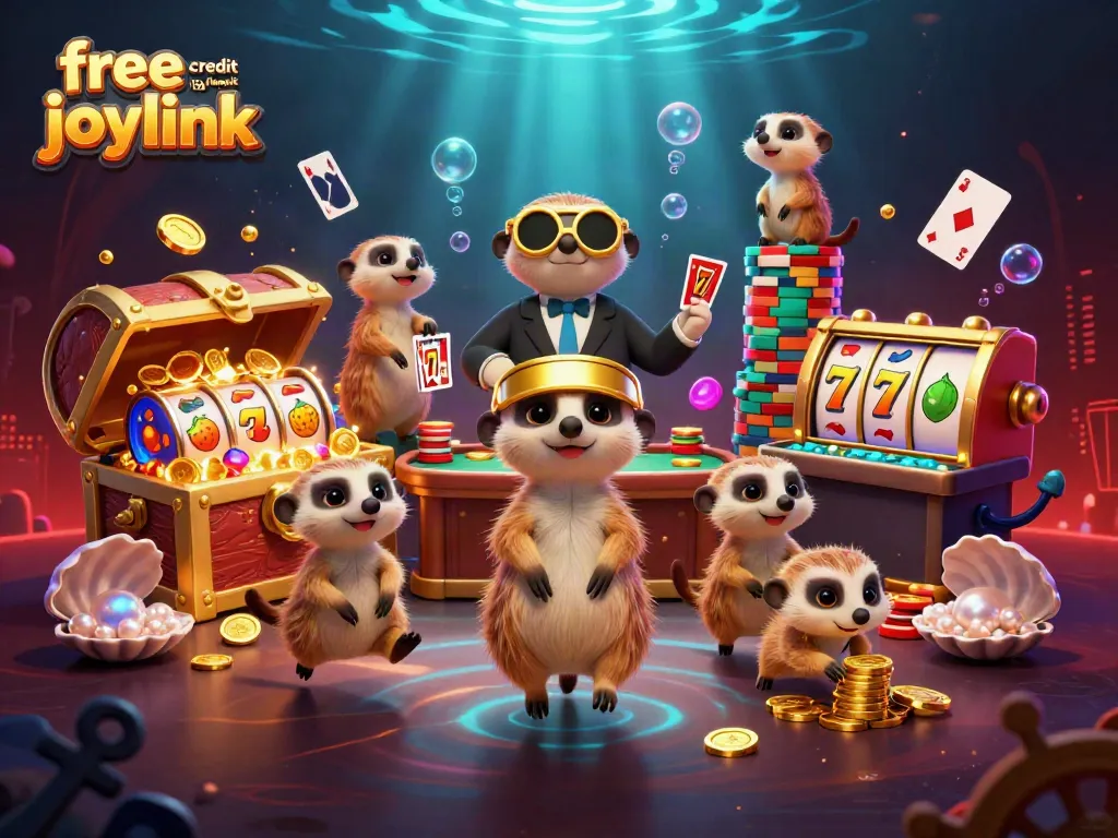 Engage with free credit no deposit joylink as meerkats casino adventure in a vivid 3D scene.