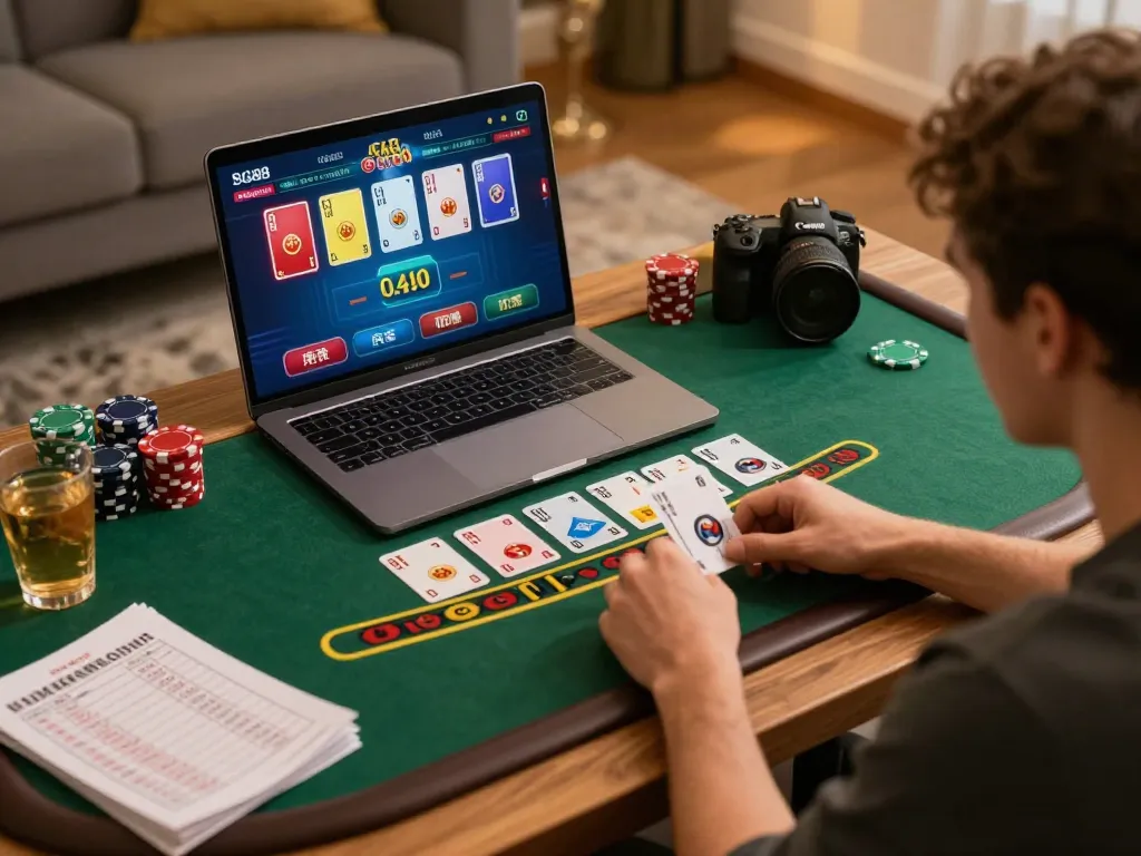 Engaging gameplay at SC88 online casino showcasing blackjack strategies and personal bankroll management